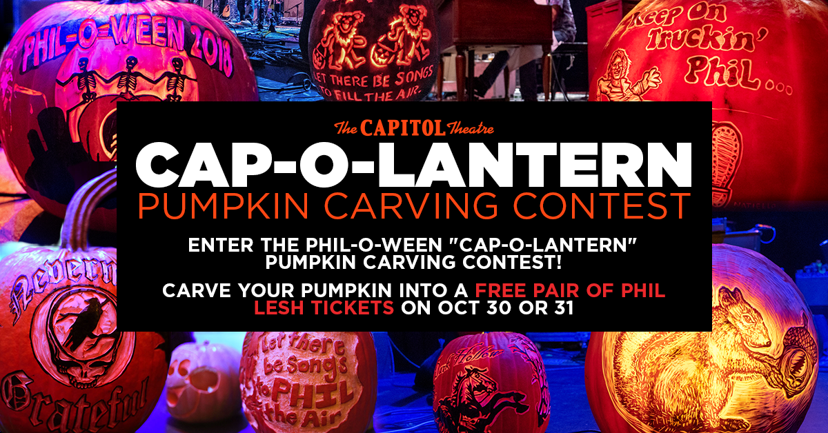 More Info for Phil Lesh "Cap-o-Lantern" Pumpkin Carving Contest