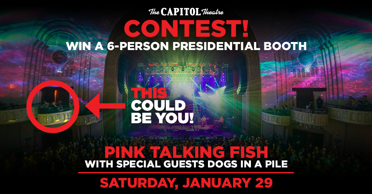 More Info for CONTEST: Enter to Win a 6-Person Presidential Booth to Pink Talking Fish
