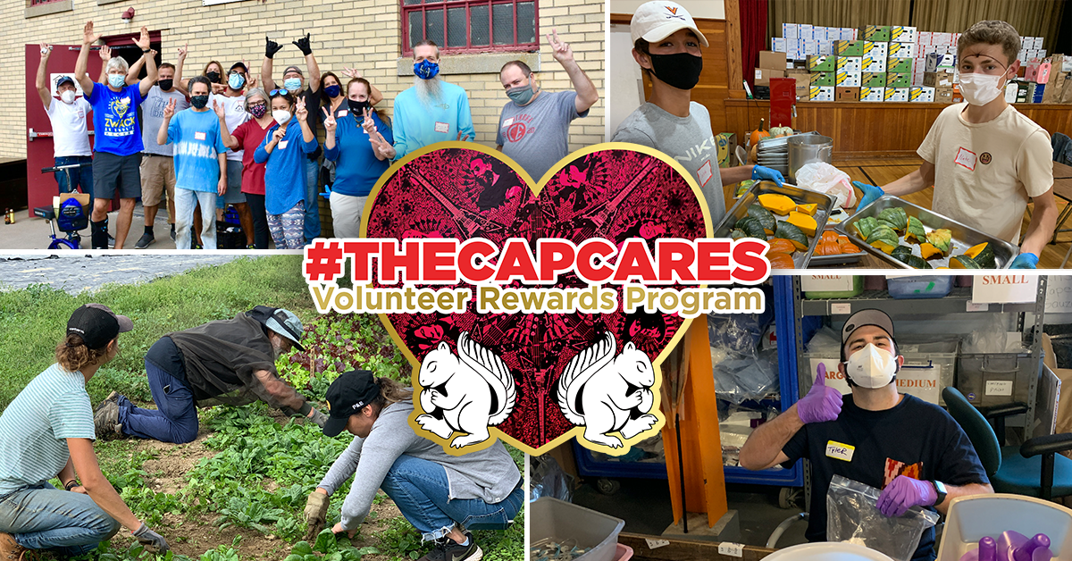 More Info for #TheCapCares Volunteer Rewards Program 