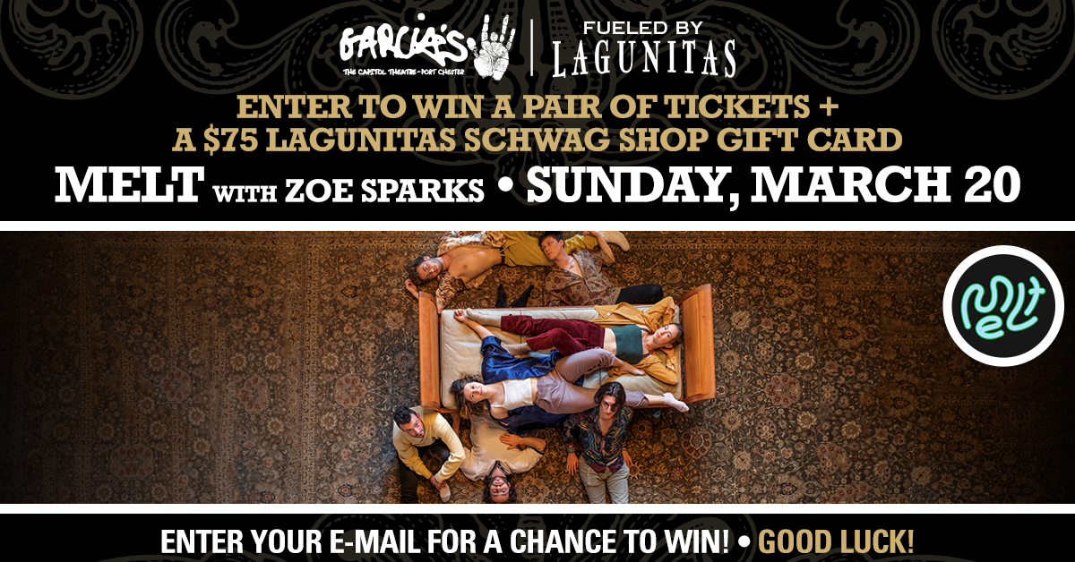 More Info for Win Two Tickets To See Melt with Zoe Sparks and Win A Lagunitas Online Shop Giftcard
