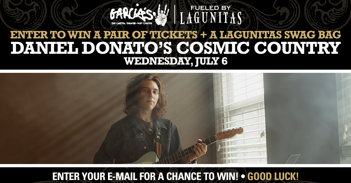 More Info for Win Two Tickets To See Daniel Donato and Win A Lagunitas Swag Bag