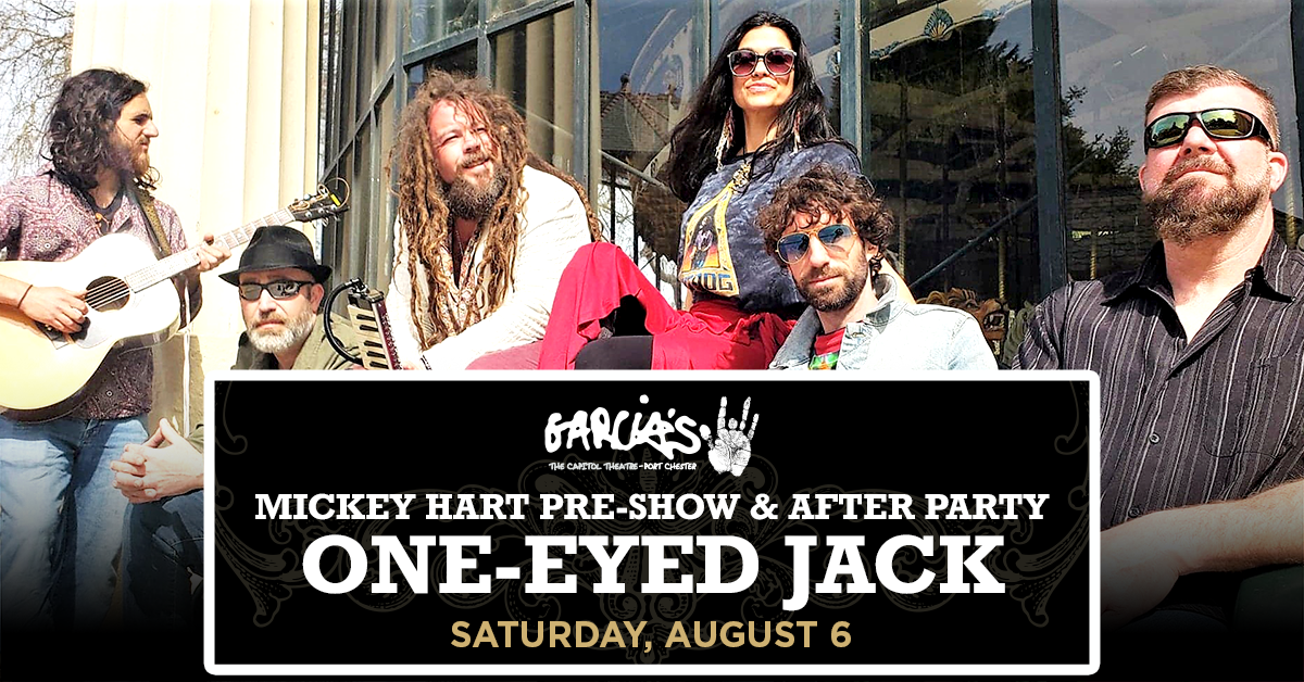 More Info for Mickey Hart & Planet Drum Pre-Show & After-Party with One-Eyed Jack 