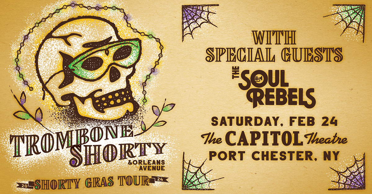 More Info for Trombone Shorty & New Orleans Avenue ? Shorty Gras Tour