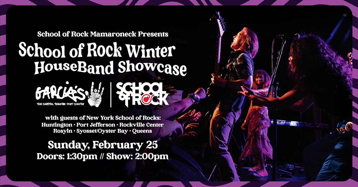 More Info for School Of Rock Winter Houseband Showcase