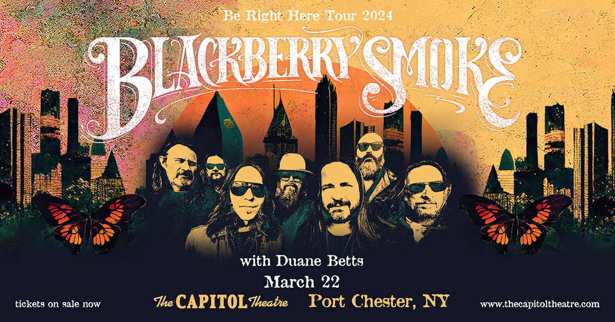 Blackberry Smoke Be Right Here Tour The Capitol Theatre