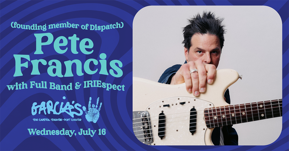 More Info for Pete Francis (founding member of Dispatch)