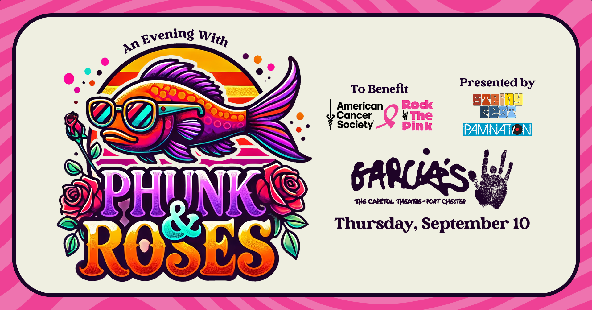 More Info for An Evening with Phunk & Roses