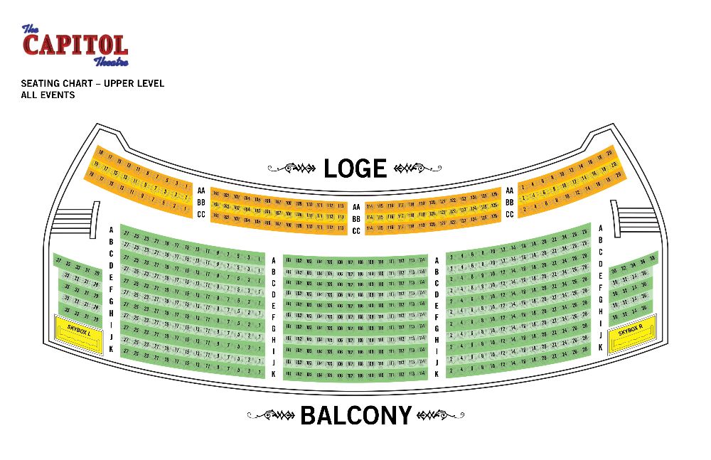 Argyle Theatre Seating Chart